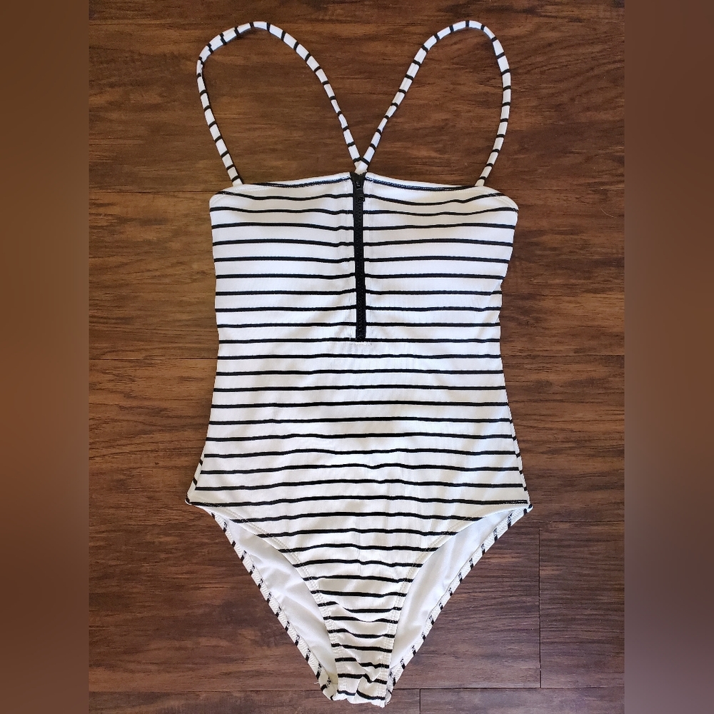 Scuba Zip-Front One Piece